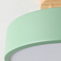 Plafonnier nordique en bois pour couloir – Arborise