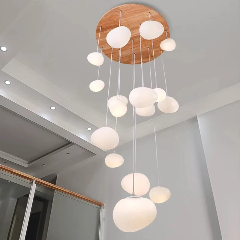 Lustre moderne en alliage pour salons et escaliers – Orialys