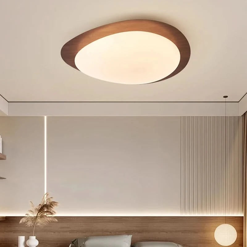Natuurlijke Plafondlamp Moderne Elegantie Lichteffecten – Boisé