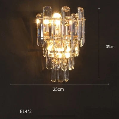 Lustre moderne en cristal pour duplex – Estellion