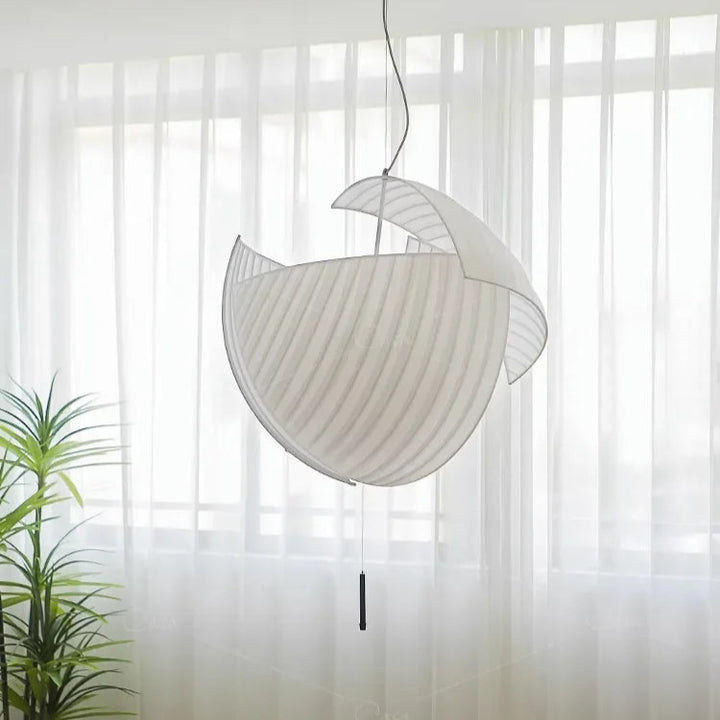 Suspension en tissu LED pour salon – Armonique