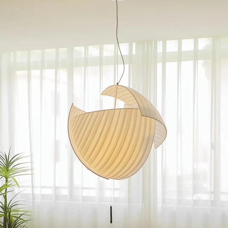 Suspension en tissu LED pour salon – Armonique