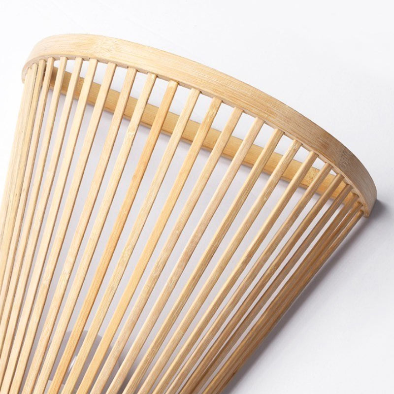 Scandinavische wandapplique in bamboe voor slaapkamer – Borealys
