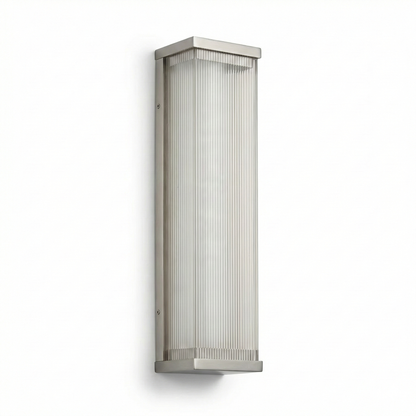 LED wall sconce contemporary matte black design Halosmia for outdoor lighting - view 1
