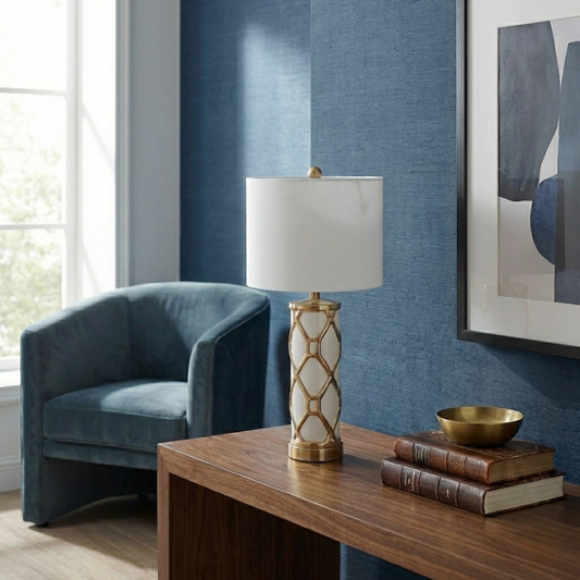 Lampe à poser Solisca vue ambiance | Luxarmonie