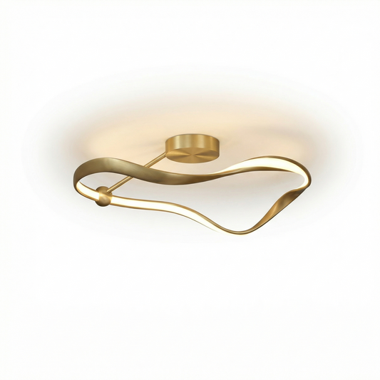 Gouden LED-Kroonluchter voor Woonkamers en Slaapkamers – Test - Lumière