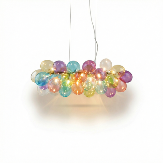 Hanglamp Ballon Veelkleurig Vrolijke Ambiance – Elvion - Lumière