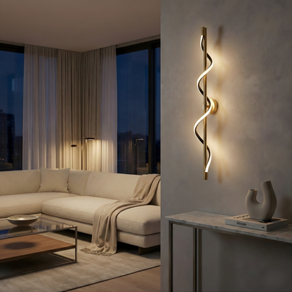 Wall Sconce SpiraleX detail view | Luxarmonie