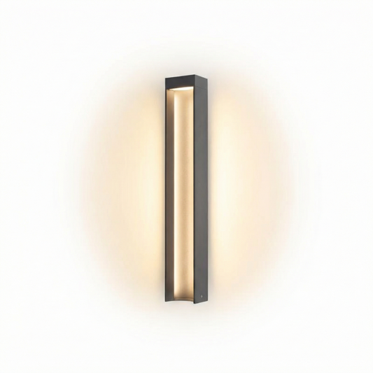 Elegante LED-vloerlamp voor buitenpad – Vesperine - Lumière