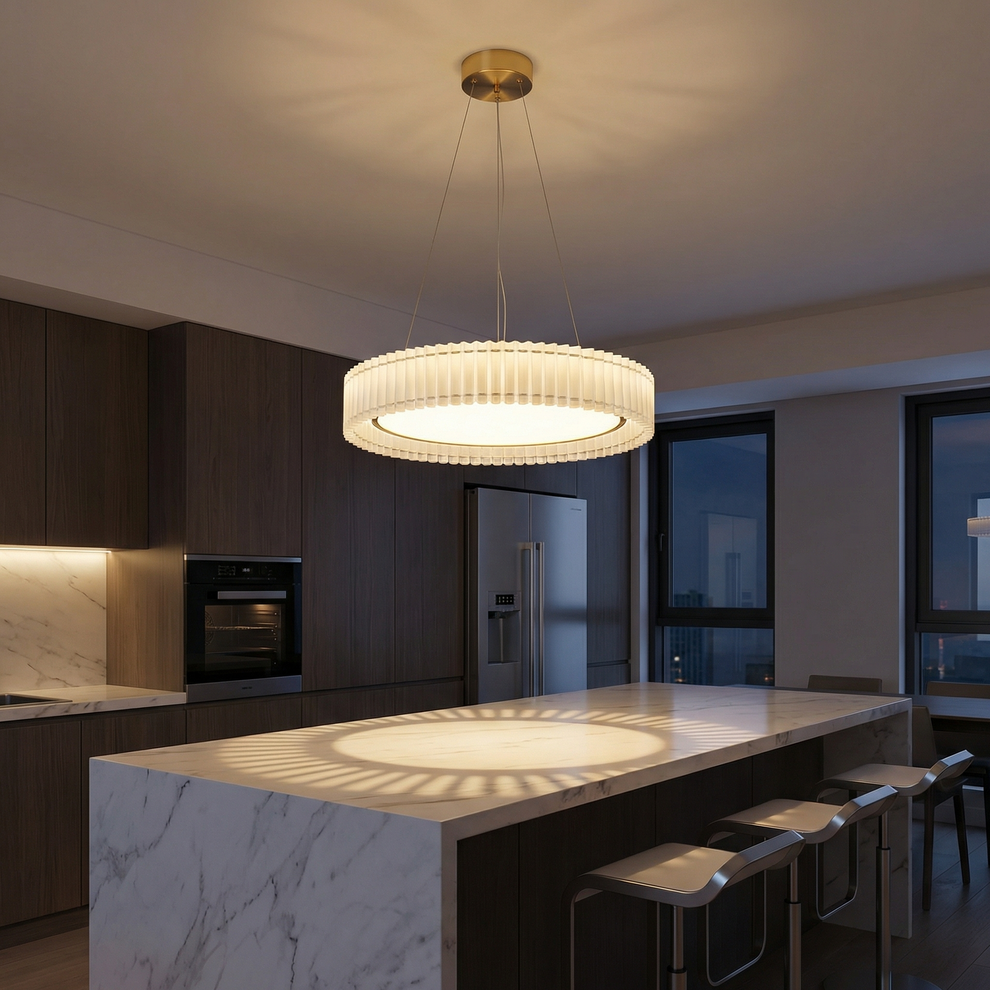 Plafonnier Iséora vue détail | Luxarmonie