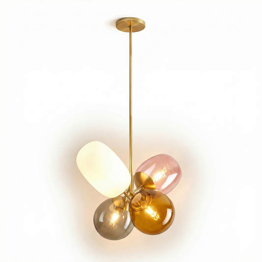 Hanglamp Design Luchtig Meerkleuring Eigentijdse Stijl – Nimbus - Lumière