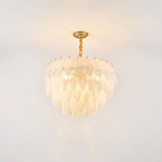 Moderne Kroonluchter Glanzende Metalen Afwerking – Tylma - Lumière