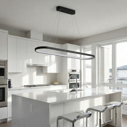 Ondéa Oval LED Pendant Light contemporary design uniform lighting - view 4