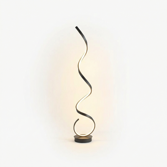 Hedendaagse Staanlamp Elegante Spiraalvorm – Twysta - Lumière