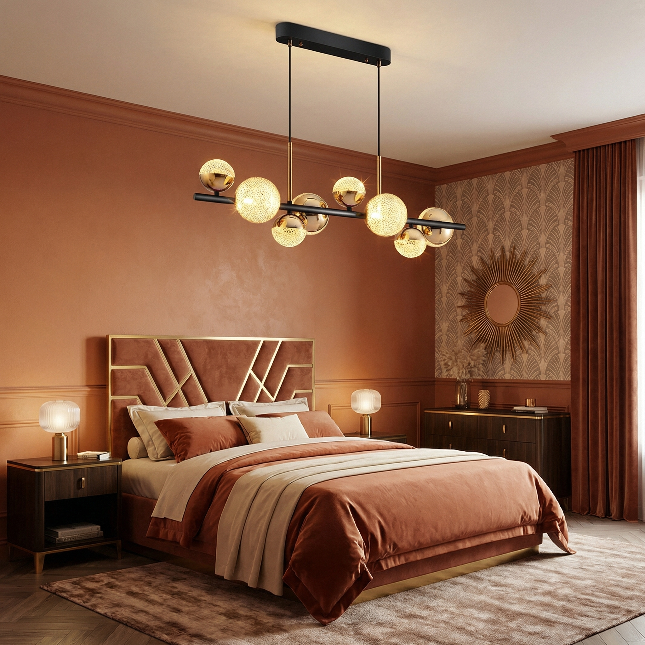 Suspension Ornelia vue détail | Luxarmonie