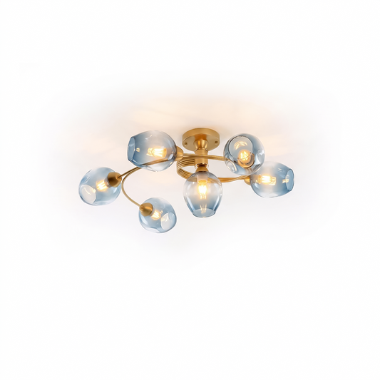 Moderne Plafondlamp met Draaibare Ringen en Geïntegreerde LED – Irisso - Lumière