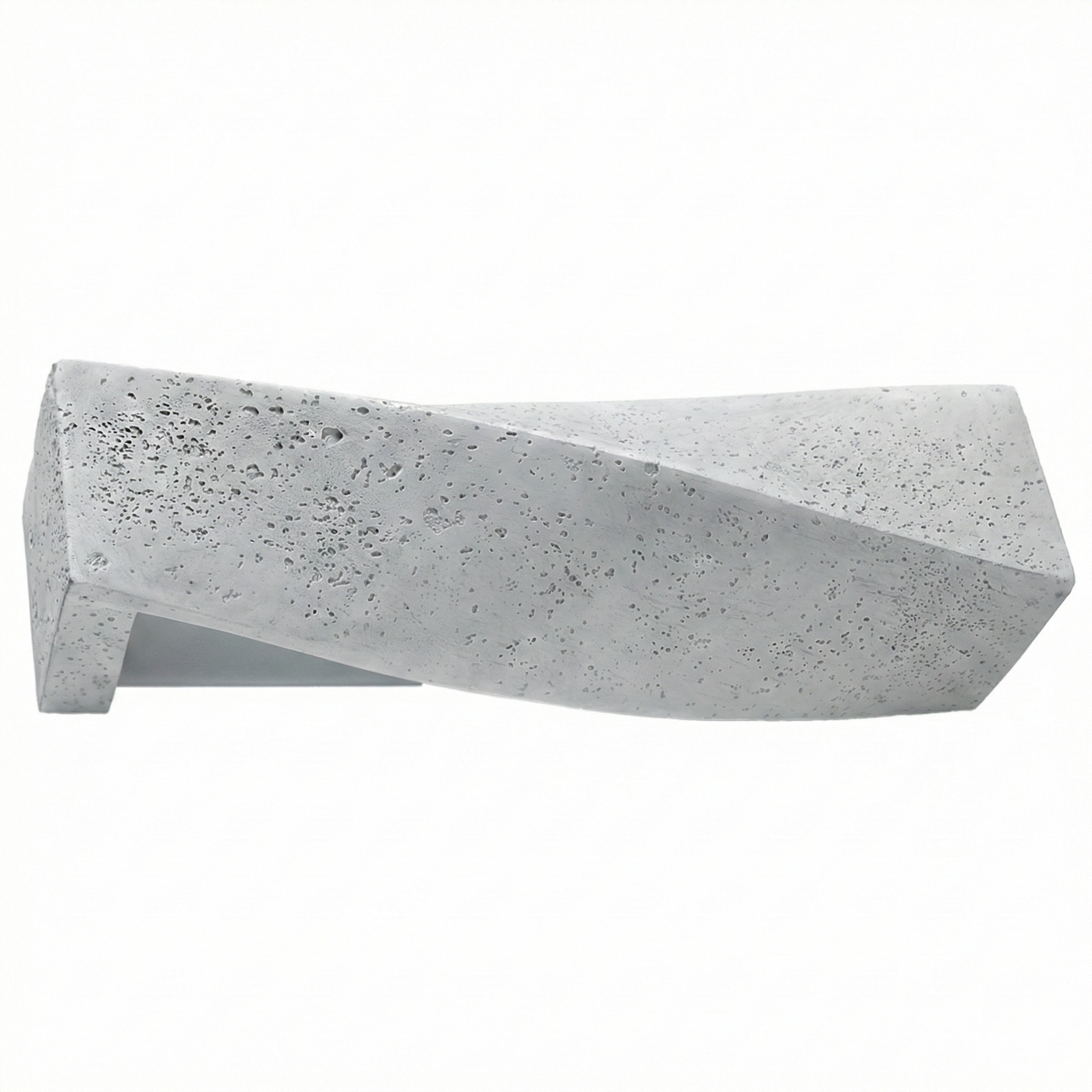 Industrial design gray concrete wall light – Caldria model