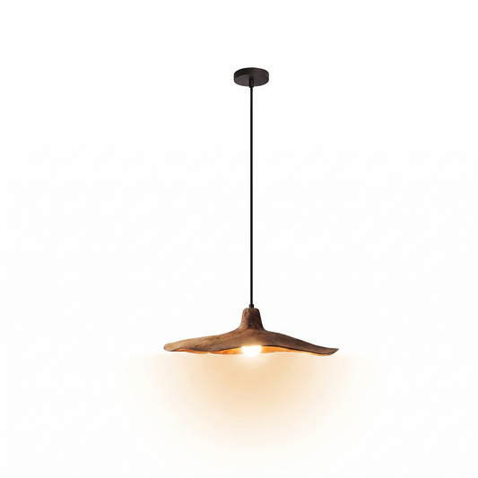 Suspension Wabi-Sabi en résine pour salons et chambres – Mélithos - Lumière