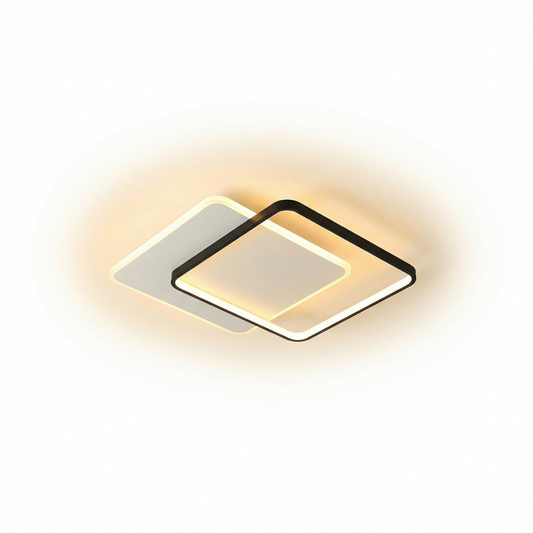 LED dimmable plafondlamp modern vorstdesign – Ulya - Lumière