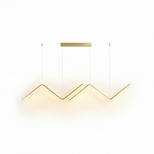 Ophanging modern design met verstelbaar licht en chique afwerkingen – Eclipse - Lumière