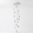 Modern alloy pendant light for living room – Heliora