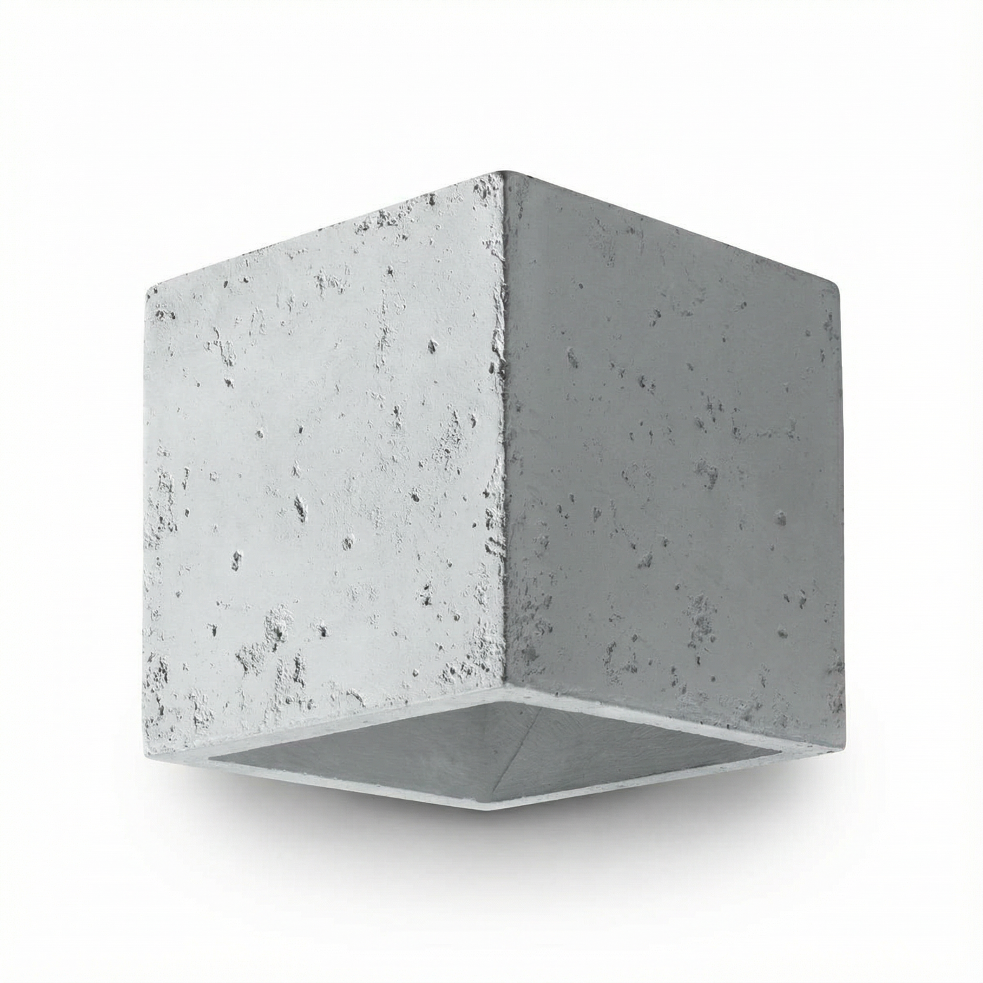 Industrial gray concrete wall light – Caldris model