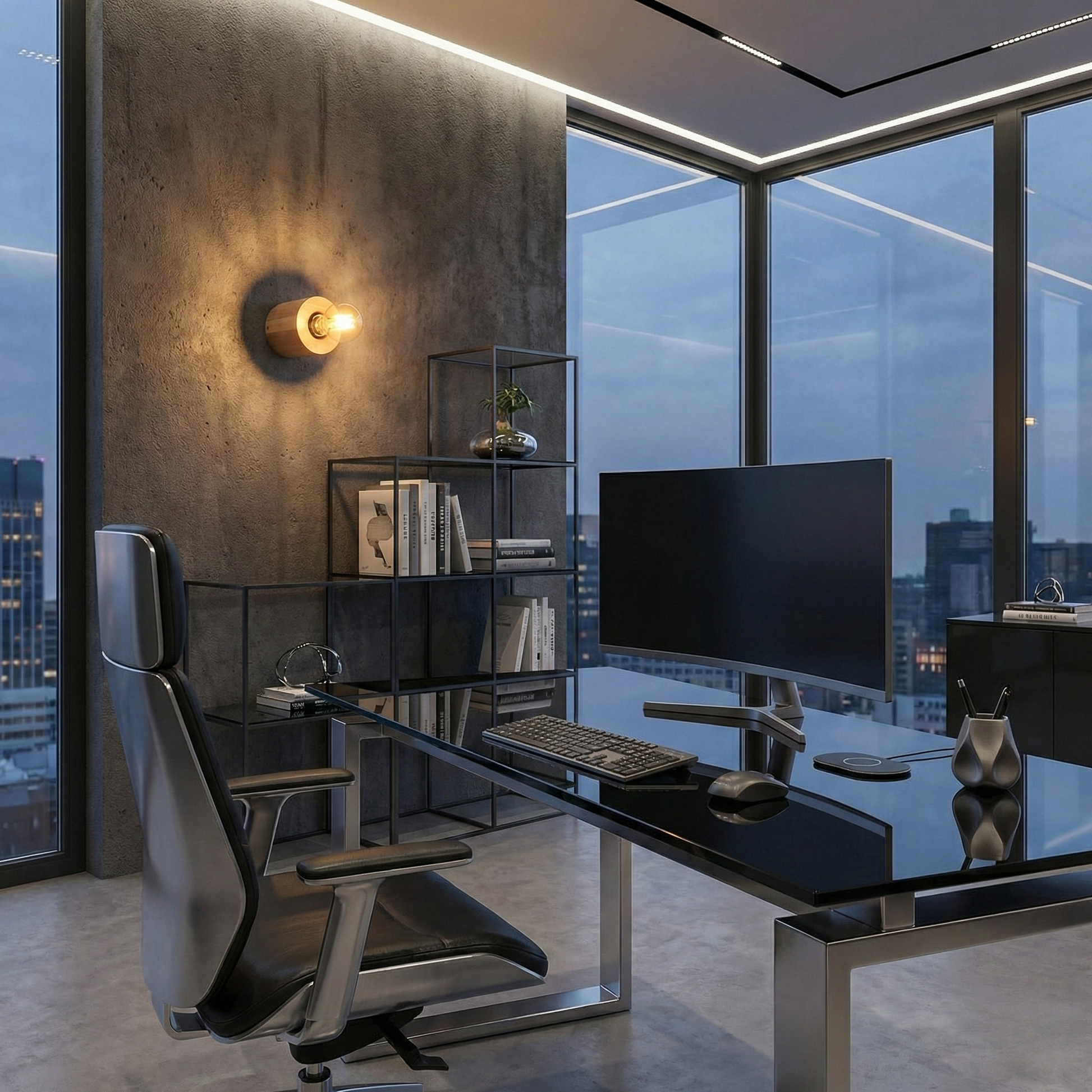 Applique murale Modèle Arvenor vue détail | Luxarmonie