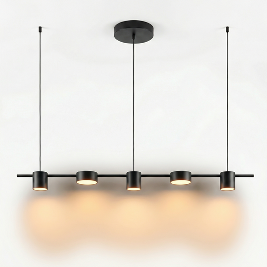 Metaal goud zwart lichtsfeer hanglamp – Moderato - Lumière