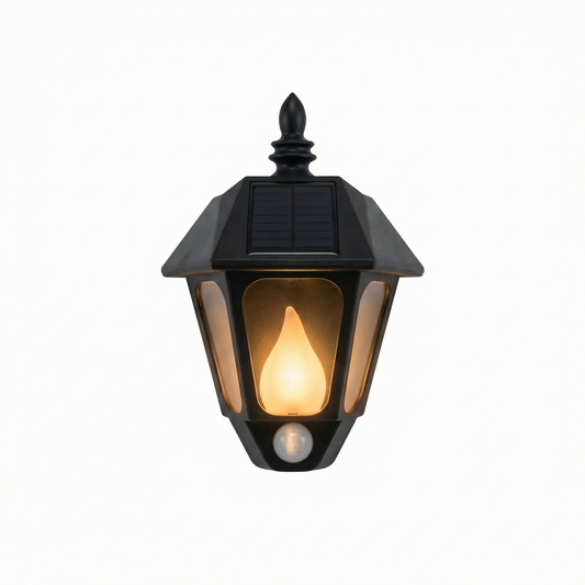 Applique Extérieure Épurée en Aluminium Noir – Obsynox - Lumière