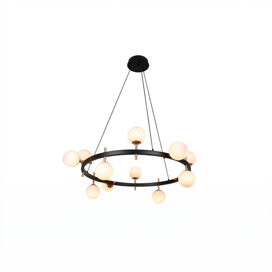 Moderne Hanglamp Gesculpteerd Glas Elegant Design Licht 3000K – Ophéa - Lumière