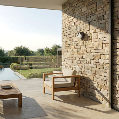 Outdoor Fixture Halorya ambiance view | Luxarmonie