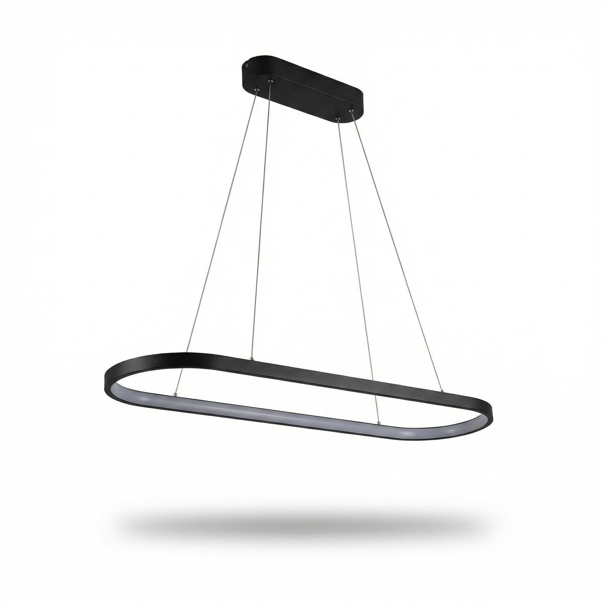 Ondéa Oval LED Pendant Light contemporary design uniform lighting - view 1