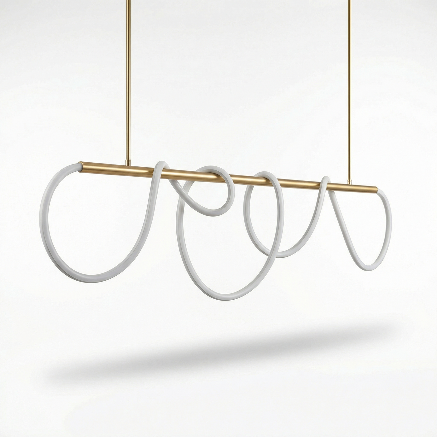 Schicke Lineare Hängelampe, dimmbar – Moderno