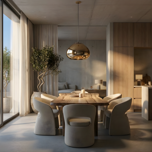 Moderne Gouden Hanglamp Zachte en Luxe Verlichting – Aurovia