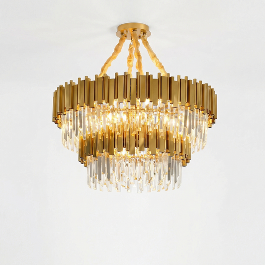 Hanglamp Decoratief Kristallijn voor Prestigieus Interieur – Auro - Lumière