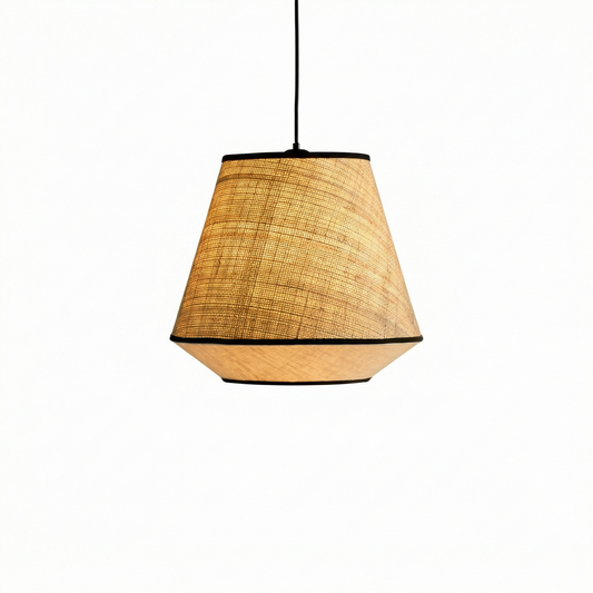 Hanglamp Beige & Bruin Zen – Aruna - Lumière