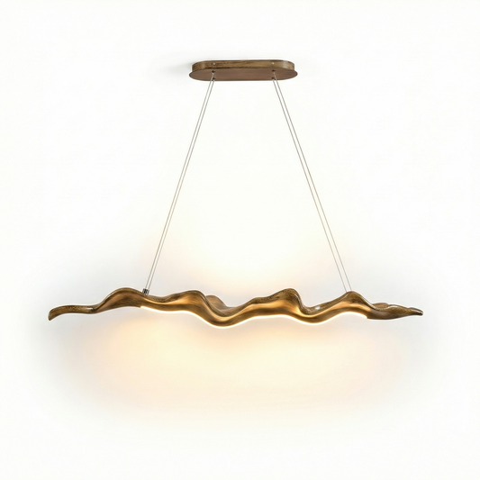 Modern en verfijnde gesmede ijzeren hanglamp – Calypso - Lumière