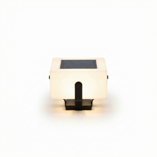 Zonnelamp in roestvrijstaal voor de tuin – Solastuce - Lumière