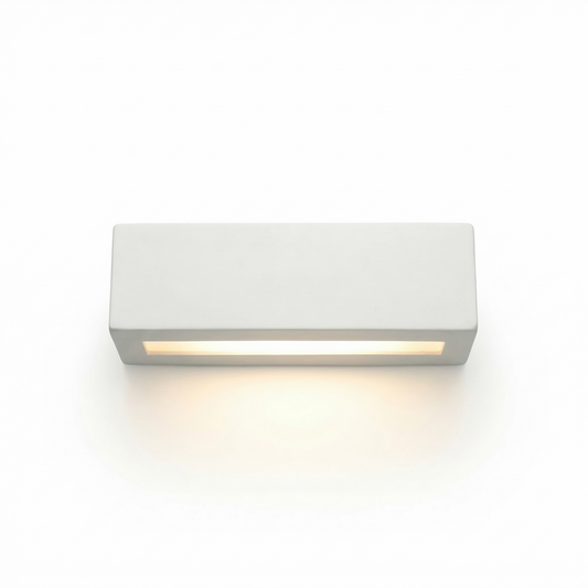 Moderne Witte Keramische Wandlamp – Asterionis - Lumière