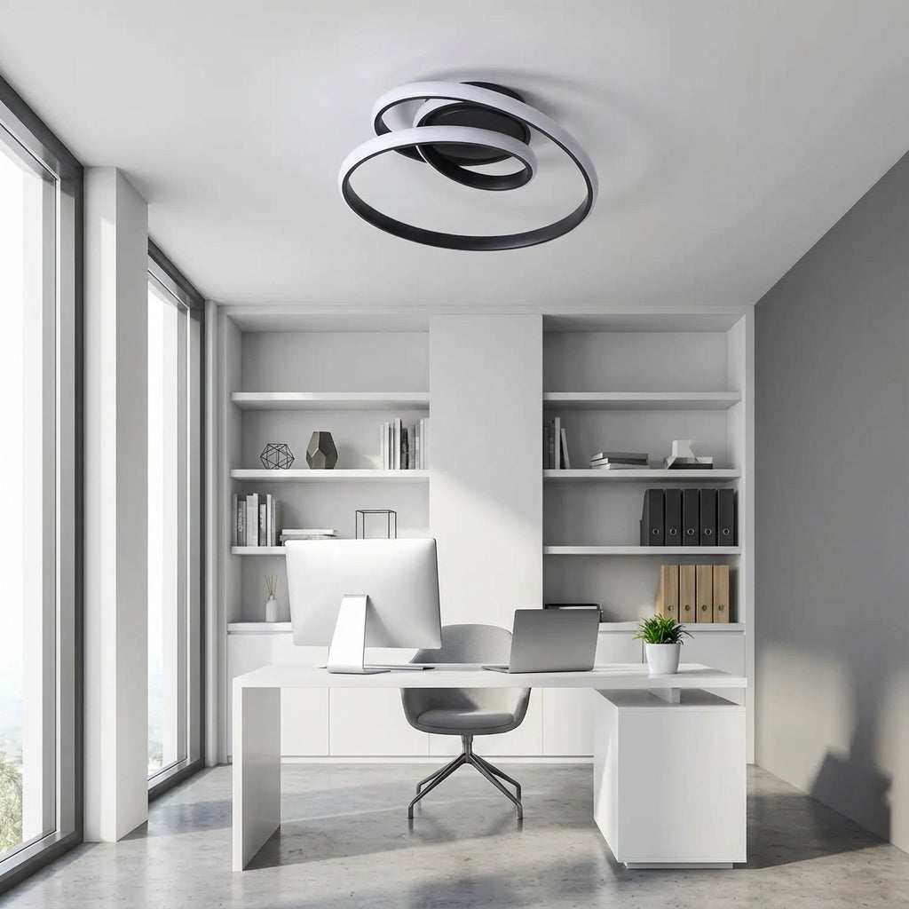 Plafonnier Spiréclat vue ambiance | Luxarmonie