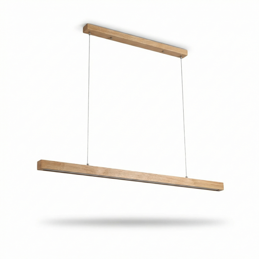 Nordic LED Hanglamp Hout & Elegant Metaal – Novae