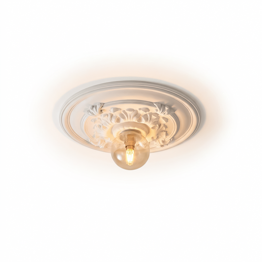 Plafondlamp Vintage Chic met Regelbaar LED-licht – Orluna - Lumière