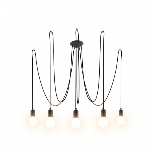 Minimalistischer Spinnenleuchter – Aethron - Lumière