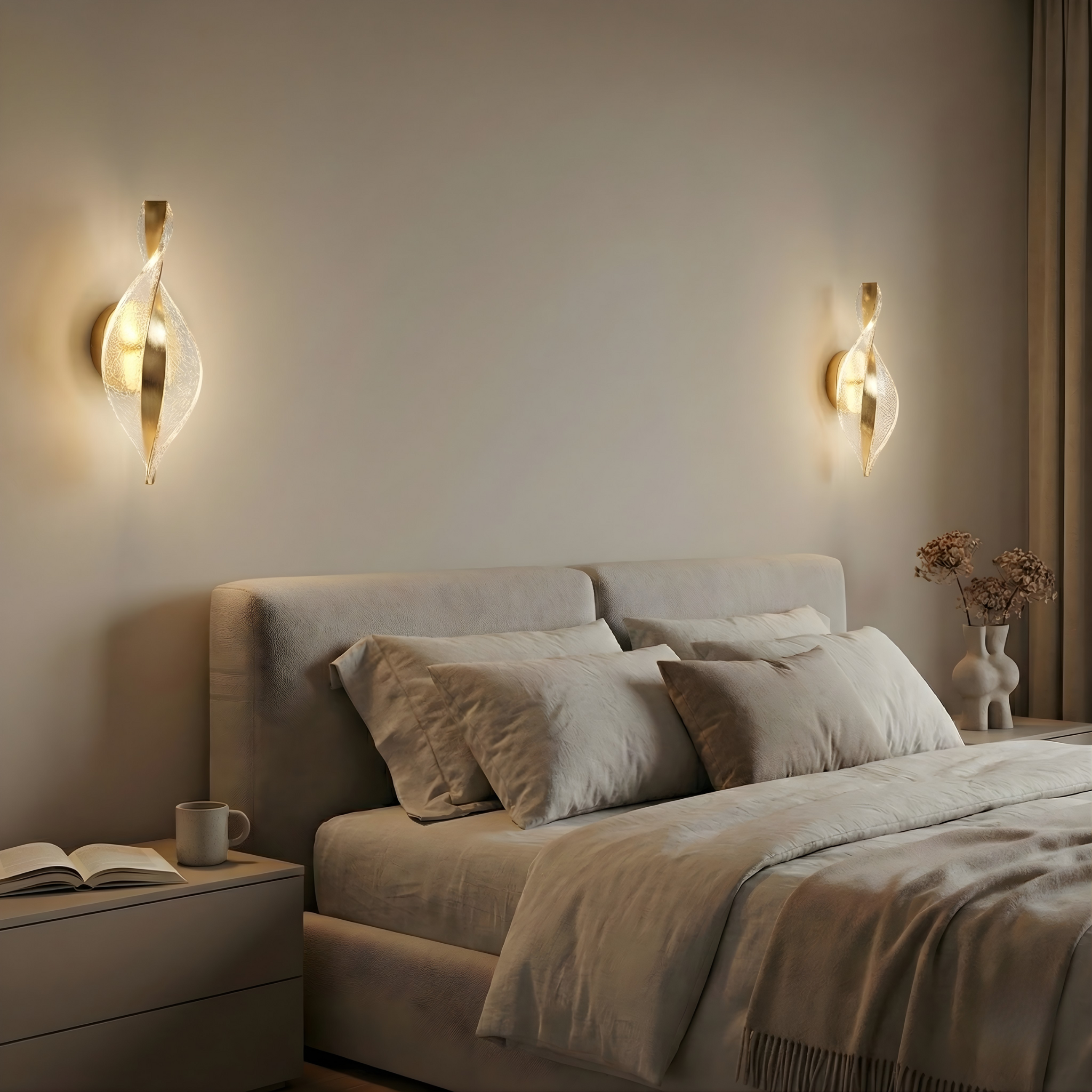 Twista Wall Sconce detail view | Luxarmonie