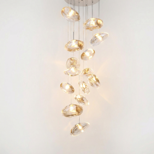 Moderne dimmbare Hängelampe für Schlafzimmer und Wohnzimmer – Celescaire - Lumière