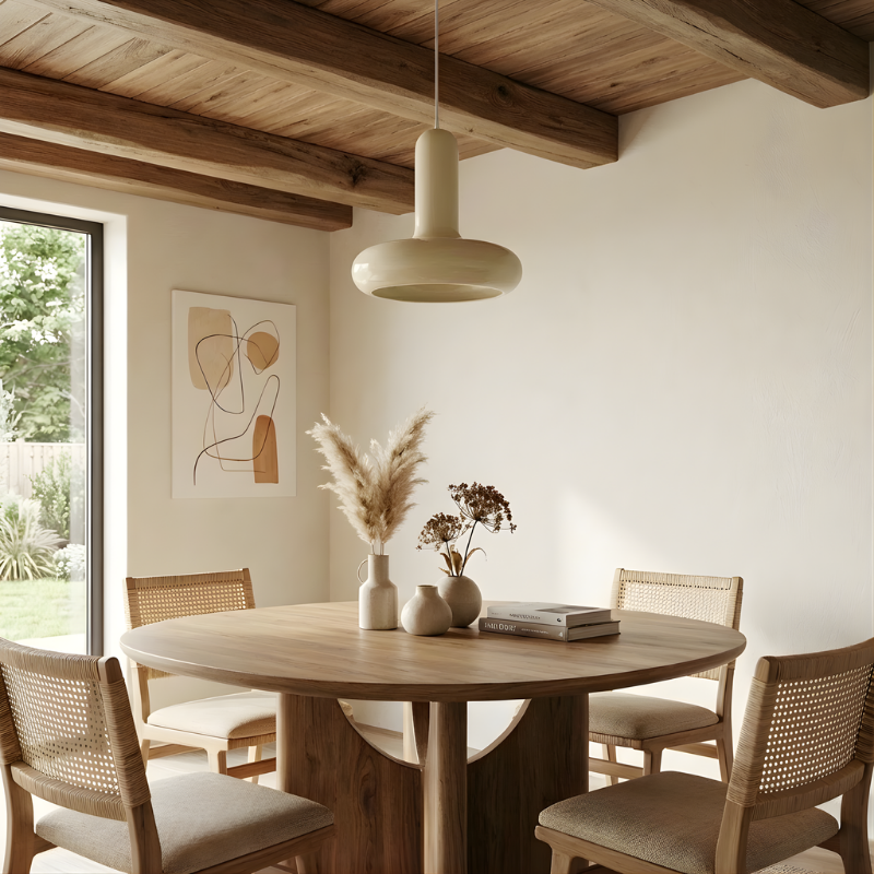 Modern Zénorial pendant in colored aluminum for dining room - view 2