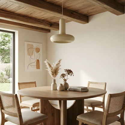 Suspension moderne Zénorial en aluminium coloré pour salle à manger - vue 2
