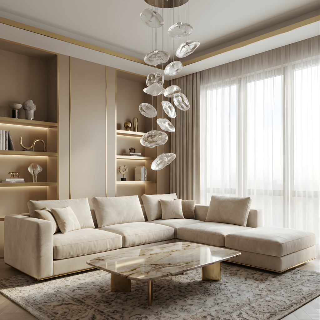Suspension Celescaire ambient view | Luxarmonie