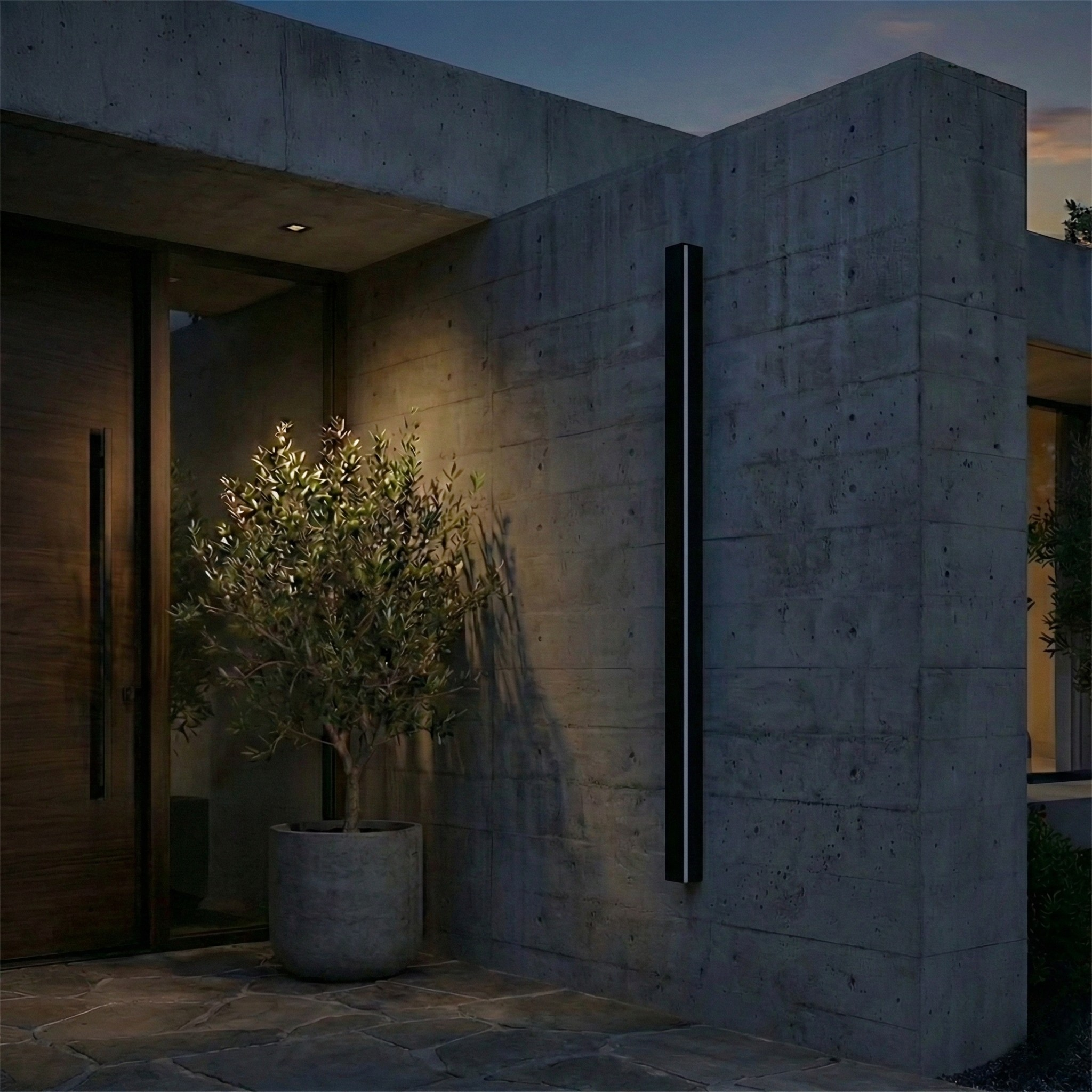 Outdoor Fixture Luxerio ambiance view | Luxarmonie