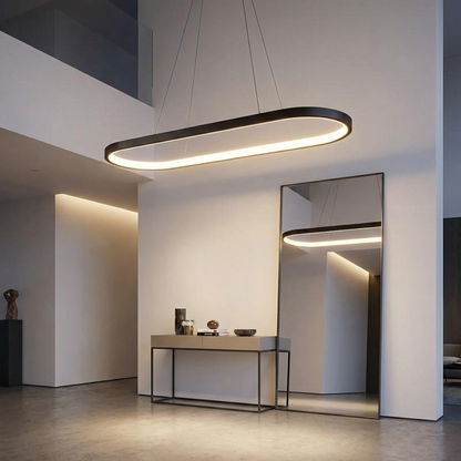 Ondéa Oval LED Pendant Light contemporary design uniform lighting - view 5